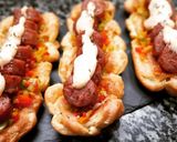 Foto del paso 7 de la receta: Choripan con salsa criolla en base de masa choux