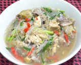 รูปขั้นตอนการทำที่ 4 ของ แกงไก่บ้านเส้นร้อน