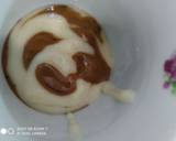 Kek Marble Kopi Coklat 1 minit