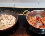 Foto del paso 2 de la receta Pimientos rellenos de bacalao fáciles (congelados)