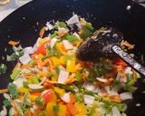 A picture of step 7 of Chinese Chicken Manchurian.