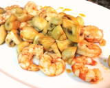 Foto del paso 4 de la receta: Tapa de Champiñones y Gambones al ajillo