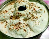 A picture of step 4 of Dahi Vada.