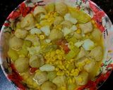 A picture of step 1 of Mix Chana Dal Sabzi.