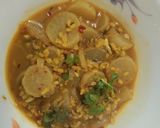 A picture of step 3 of White Radish Curry.