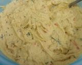A picture of step 3 of Maize Flour Idlis.