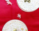 A picture of step 4 of Tapioca Pearls/Sabudana Kheer.