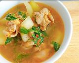 รูปขั้นตอนการทำที่ 10 ของ แกงไก่ใส่ฟัก (ไม่ใส่ปลาร้า) สไตล์อิสาน