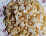 A picture of step 2 of Apple Jam.