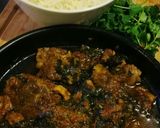 A picture of step 6 of Lamb and spinach curry.