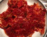 Kimchi langkah memasak 16 foto