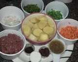 A picture of step 1 of Shepard's pie.