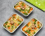 Foto langkah ke 5 dari resep Skotel Nasi / Rice Schotel.