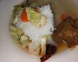 Foto langkah ke 8 dari resep Sayur sop no gultep minyak santan.