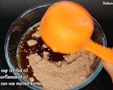 A picture of step 2 of Chocolate brownie without oven.