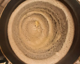 A picture of step 5 of Jini dosa with sambhar.