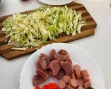 Édeskáposzta leves recept fázis 1 fotója