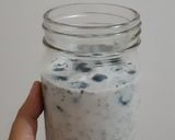 Foto langkah ke 3 dari resep Overnight Oat Blueberry Creamy.