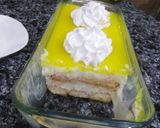 صورة لخطوة 4 من وصفة تيراميسو الليمون 🍋💛 بدون ماسكربون