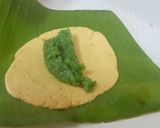 Foto langkah ke 8 dari resep Timphan Labu Kuning Sarikaya Pandan.
