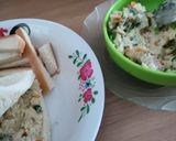 Foto langkah ke 4 dari resep Roti goreng isi ragout ayam.