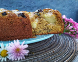Foto del paso 3 de la receta: Torta integral de manzanas y arándanos