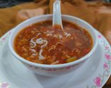 A picture of step 7 of Manchow Soup.