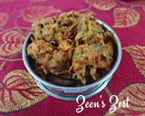 A picture of step 4 of Water Spinach Fritters.