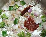A picture of step 7 of Chilli Paneer 📌.