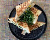 A picture of step 5 of Spinach Sandwich.