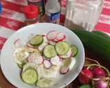 Foto del paso 1 de la receta: Ensalada de pepinos 2