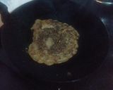 A picture of step 2 of Wheet chilla with tea.