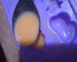 A picture of step 4 of Tangi mango pops.