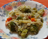 Foto del paso 7 de la receta: Risotto de verduras al roquefort