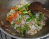 A picture of step 4 of Chilli Potato.