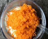 A picture of step 2 of Carrot and Almonds cake.