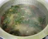 A picture of step 7 of Drumstick leaves Soup.