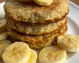 Foto langkah ke 4 dari resep Pancake diet friendly !! Banana Havermut pancake ✨.