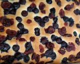 Kékáfonyás és aszalt vörösáfonyás kevert süti 🫐🫐🫐 recept fázis 5 fotója