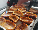 Foto del paso 5 de la receta: Torrijas de leche🥛, azúcar quemada y chocolate🍫al horno