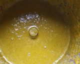 A picture of step 8 of Malabar Kozhi Pidi (rice dumplings in soupy chicken curry).