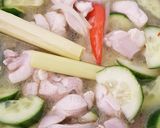 A picture of step 3 of Anton Ego's Chicken & Cucumber Soup #2.