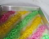 Foto langkah ke 4 dari resep Dadar Gulung Bihun Pelangi.