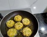 A picture of step 4 of Walnut masala Vada.