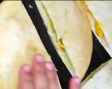 A picture of step 6 of Cheesy pita pockets.