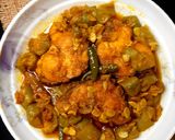 ঝিঙে রুই রেসিপির ধাপ 1 ছবি
