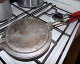 Foto del paso 2 de la receta: Torre de wafles falsos con discos de hojaldre