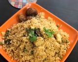 A picture of step 9 of Paneer Matar Pulao.