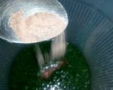 A picture of step 1 of Mint margrita.