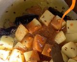 A picture of step 3 of Aloo-Chana dry sabzi.